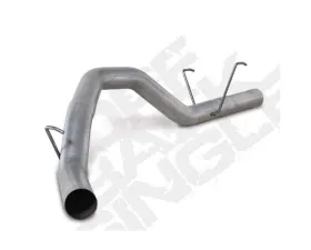 Diamond Eye Performance 4 Inch Single Aluminized DPF Back Exhaust RAM 2500 6.7L Cummins Mega Cab Short Box 2014