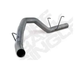 Diamond Eye Performance 4 Inch Single Stainless DPF Back Exhaust RAM 2500 6.7L Cummins Mega Cab Short Box 2014