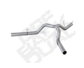 Diamond Eye Performance 4 Inch Single/Dual Split Rear Aluminized DPF Back Exhaust RAM 2500 6.7L Mega Cab Short Box 2014
