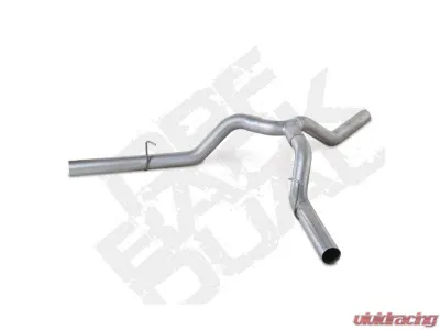 Diamond Eye Performance 4 Inch Dual Split Rear Aluminized DPF Back Exhaust RAM 2500 6.7L 4 Door Crew Short Box 2014 - K4260A