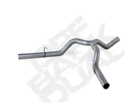 Diamond Eye Performance 4 Inch Stainless DPF Back Dual Split Rear Exhaust RAM 2500 CC Short Box 4 Door 2014