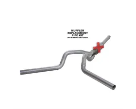 Diamond Eye Performance 4 Inch Single in/Dual out Aluminum Catback Exhaust No Muffler Ford F250 | F350 Superduty 7.3L 1994-1997