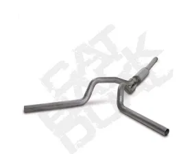 Diamond Eye Performance 4 inch Single In/Out Split Rear/Side Stainless Catback Exhaust w/ Muffler Ford F250 | F350 1994-1997