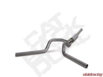 Diamond Eye Performance 4 inch Single In/Out Split Rear/Side Stainless Catback Exhaust w/ Muffler Ford F250 | F350 1994-1997 - K4312S