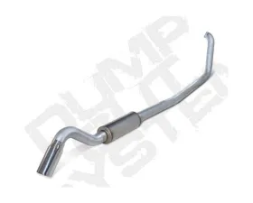 Diamond Eye Performance 4 Inch Single In/ Single Out Pass Aluminum Turbo Back Exhaust w/ Muffler Ford F250 | F350 1999-2003