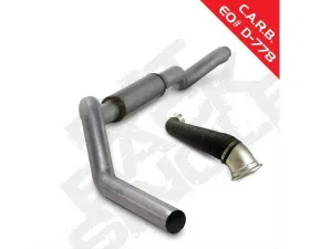 Diamond Eye Performance 5 Inch Single Pass Stainless Catback Exhaust No Muffler Chevrolet Silverado | GMC Sierra 2500 | 3500 2006-2007
