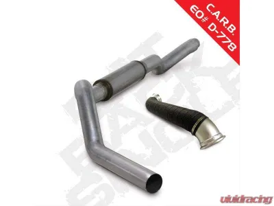 Diamond Eye Performance 5 Inch Single Pass Stainless Catback Exhaust No Muffler Chevrolet Silverado | GMC Sierra 2500 | 3500 2006-2007 - K5123S-RP