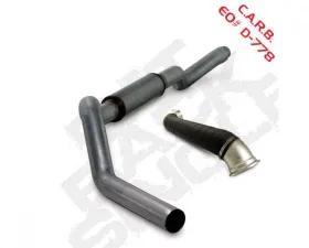 Diamond Eye Performance 5 Inch Single Pass Stainless Catback Exhaust w/ Muffler Chevrolet Silverado | GMC Sierra 2500 | 3500 2006-2007 part#:K5123S