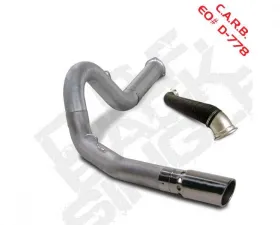Diamond Eye Performance 5 Inch Single Pass Aluminized Filter Back Exhaust Chevrolet Silverado | GMC Sierra 2500 | 3500 6.6L LMM 2007-2010