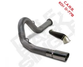 Diamond Eye Performance 5 Inch Single Pass Stainless Filter Back Exhaust Chevrolet Silverado | GMC Sierra 2500 | 3500 6.6L LMM 2007-2010