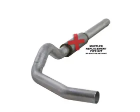 Diamond Eye Performance 5 Inch Single/Dual Split Side Aluminized Catback Exhaust No Muffler Dodge RAM 2500 | 3500 2004-2007