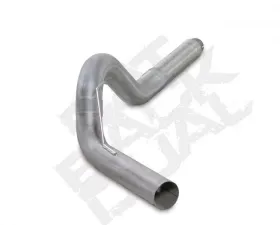 Diamond Eye Performance 5 Inch Diesel Single Passenger Side Aluminized DPF Back Exhaust for Dodge 6.7L Cummins 2013-2014