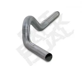 Diamond Eye Performance 4 Inch Single Passenger Side Stainless Diesel DPF Back Exhaust for 6.7L Cummins