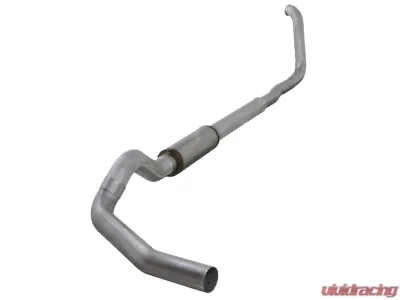 Diamond Eye Performance 5 Inch Single In/ Single Out Pass Turbo Back Exhaust w/ Muffler Aluminum Ford F250 | F350 2000-2003 - K5322A