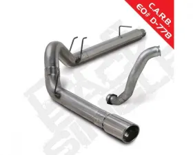 Diamond Eye Performance 5 Inch Single Pass Stainless Steel DPF Back Exhaust Ford 6.4L Power Stoke F250 | F350 2008-2010