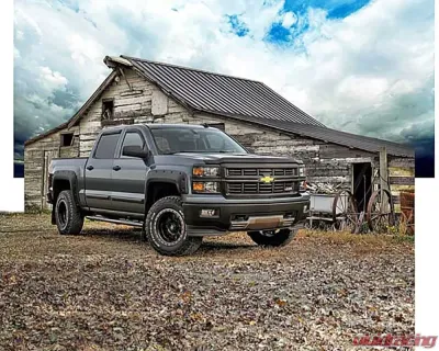 EGR 5ft Bed Bolt-On Look Fender Flares - Set Chevrolet Silverado 1500 2014+ - 791674