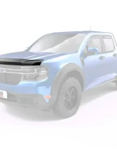 EGR Matte Black Lariat XL XLT SuperGuard Hood Guard Ford Maverick 2022-2023                                     - 303595 - Image 3