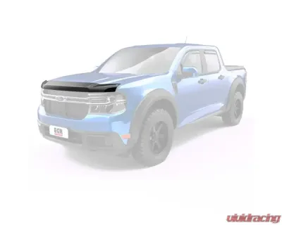 EGR Matte Black Lariat XL XLT SuperGuard Hood Guard Ford Maverick 2022-2023 - 303595