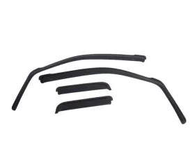 EGR In-Channel Window Visors Dark Smoke Chevrolet Silverado 1500 Crew Cab 2019