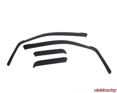 EGR In-Channel Window Visors Dark Smoke Chevrolet Silverado 1500 Crew Cab 2019 - 571651