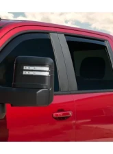 EGR In-Channel Window Visors Dark Smoke Chevrolet Silverado 1500 Crew Cab 2019                                     - 571651 - Image 2