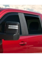 EGR In-Channel Window Visors Matte Black Chevrolet Silverado 1500 Crew Cab 2019                                     - 571655 - Image 2