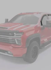 EGR In-Channel Window Visors Matte Black Chevrolet Silverado 1500 Crew Cab 2019                                     - 571655 - Image 3