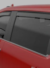 EGR In-Channel Window Visors Matte Black Chevrolet Silverado 1500 Crew Cab 2019                                     - 571655 - Image 5