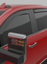 EGR In-Channel Window Visors Dark Smoke Chevrolet Silverado 2500 | 3500 HD Double Cab 2020                                     - 571661 - Image 4