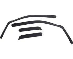 EGR Matte Black In-Channel Window Visors Chevrolet Silverado Heavy Duty 2020-2023