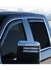 EGR Matte Black In-Channel Window Visors Chevrolet Silverado Heavy Duty 2020-2023                                     - 571665 - Image 2