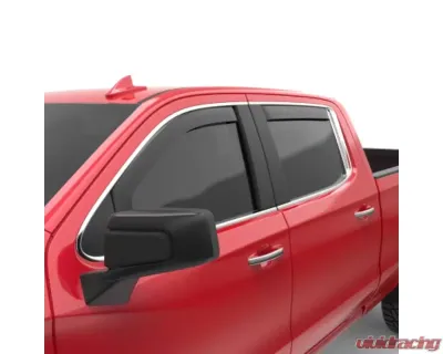 EGR In-Channel Window Visors Matte Chevrolet Silverado 1500 Double Cab 2019 - 571895