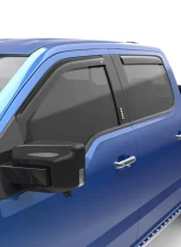EGR In-Channel Window Visors Front & Rear Set Dark Smoke Finish Ford F-150 | F-150 Lightning | F-250 Super Duty | F-350 Super Duty 2015-2023                                     - 573491 - Image 4