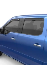 EGR In-Channel Window Visors Front & Rear Set Dark Smoke Finish Ford F-150 | F-150 Lightning | F-250 Super Duty | F-350 Super Duty 2015-2023                                     - 573491 - Image 2
