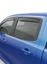 EGR Set of 4 Dark Smoke In-Channel Window Visors Ford Ranger Crew Cab 2019-2023                                     - 573551 - Image 2