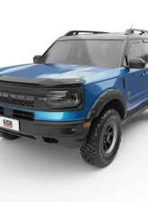 EGR Matte Black 4 Door In-Channel Window Visors Ford Bronco Sport 2021-2025                                     - 573565 - Image 3