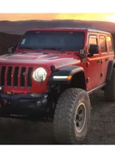 EGR SlimLine In-Channel Window Visors Set of 4 Dark Smoke Jeep Wrangler JL 2018                                     - 575251 - Image 6