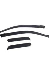 EGR Set of 4 Matte Black Front | Rear In-Channel Window Visors Nissan Titan Crew Cab 2016-2017                                     - 576005 - Image 5