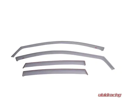 EGR Dark Smoke Front | Rear Set In-Channel Window Visors Honda Accord 2013-2017 - 579531