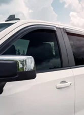 EGR Tape-On Window Visors Set of 4 Dark Smoke Chevrolet Silverado 1500 Double Cab 2019                                     - 641891 - Image 2