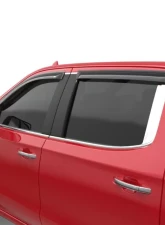EGR Tape-On Window Visors Set of 4 Dark Smoke Chevrolet Silverado 1500 Double Cab 2019                                     - 641891 - Image 3