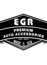 EGR Tape-On Window Visors Set of 4 Dark Smoke Chevrolet Silverado 1500 Double Cab 2019                                     - 641891 - Image 7