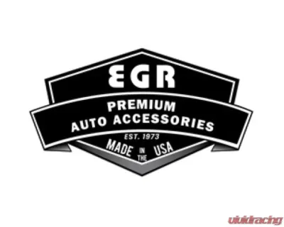 EGR Tape-On Window Visors Set of 4 Dark Smoke Chevrolet Silverado 1500 Double Cab 2019 - 641891