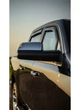 EGR Tape-On Window Visors Set of 4 Dark Smoke Dodge Ram 1500 Crew Cab 2019                                     - 642951 - Image 5
