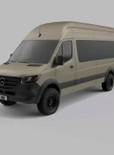 EGR Rugged Fender Flares (Set of 4) Mercedes-Benz Sprinter Van w/ 170" WB 2019-2022                                     - 758604 - Image 5