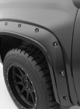 EGR Set Of 4 Black Traditional Bolt-On Look Fender Flares Chevrolet Silverado 2500 HD | 3500 HD 2020-2023                                     - 791884-GBA - Image 3