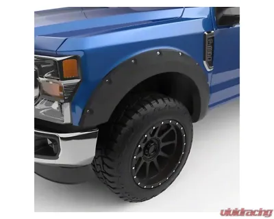EGR Set of 4 Textured Black Bolt-On Look Fender Flares Ford F-250 Super Duty 2017-2022 - BLF1006
