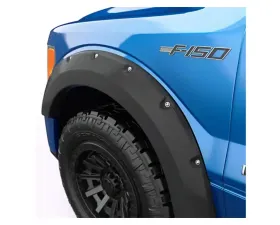 EGR Set of 4 Textured Black 67inch | 78.8inch Bed Baseline Bolt-Style Fender Flares Ford F150 2009-2014