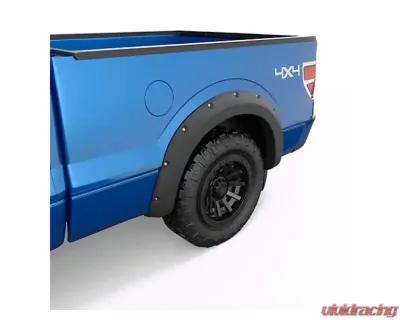 EGR Set of 4 Textured Black 67inch | 78.8inch Bed Baseline Bolt-Style Fender Flares Ford F150 2009-2014 - BLF1025