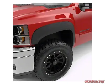 EGR Set of 4 Textured Black 69.3in Bed Standard Style Fender Flares Chevrolet Silverado 1500 2007-2013 - BLF2023